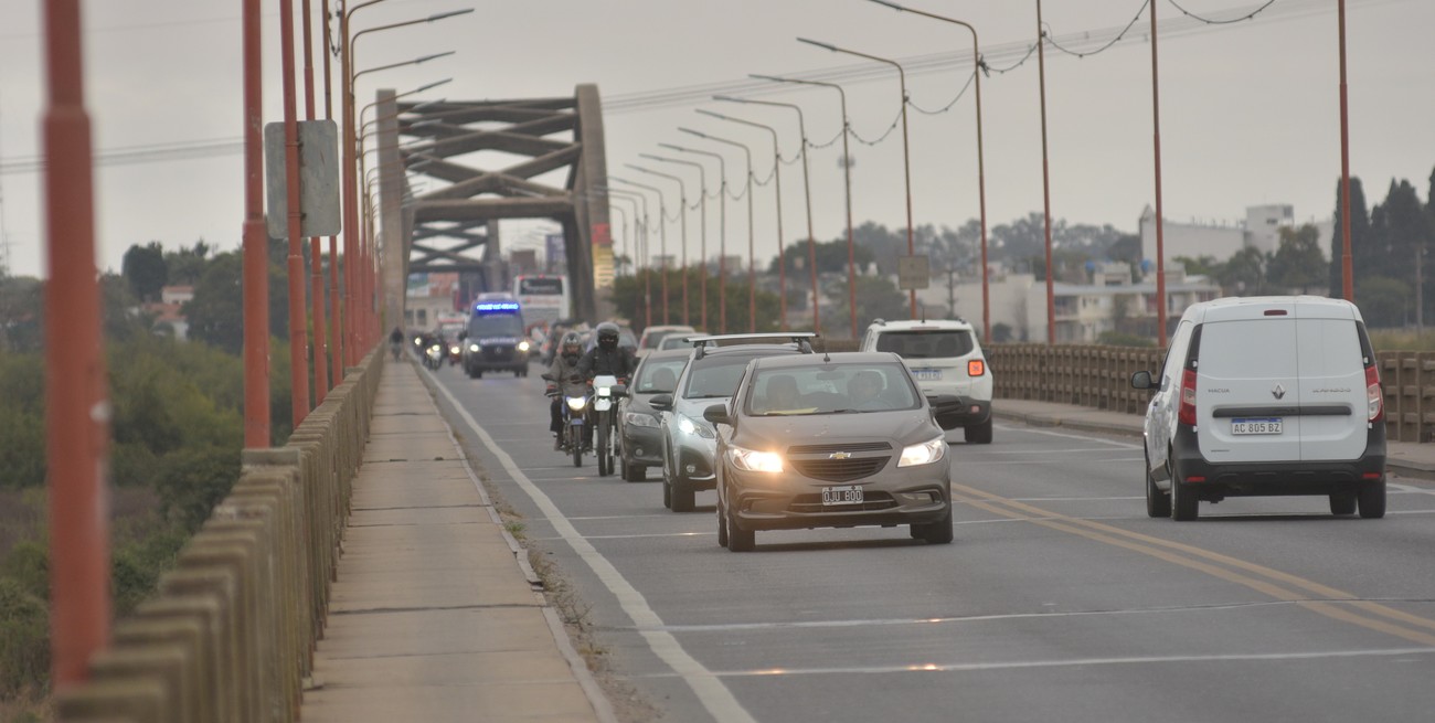 Habrá restricciones al tránsito en el Puente Carretero