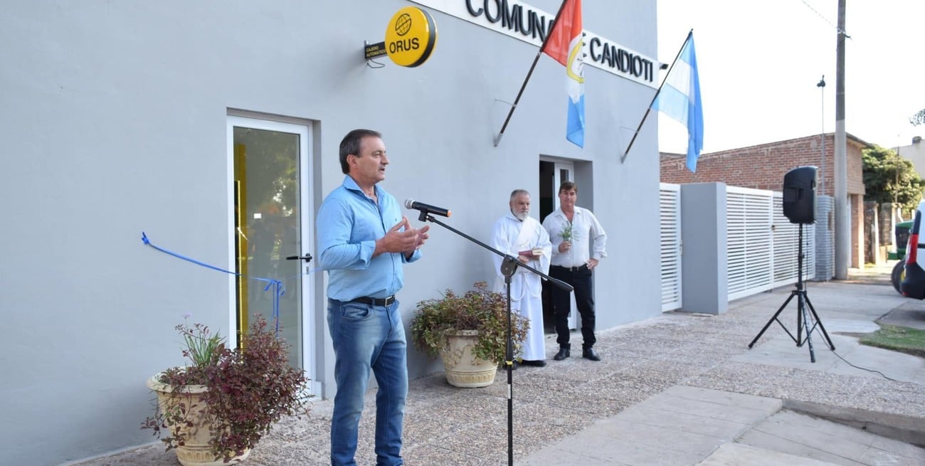 Con obras y mejoras Sergio Oreggioni va camino a la reelección en Candioti