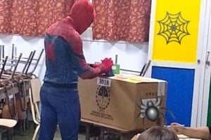 "Me colgué, se me hizo tarde", dijo Germán.