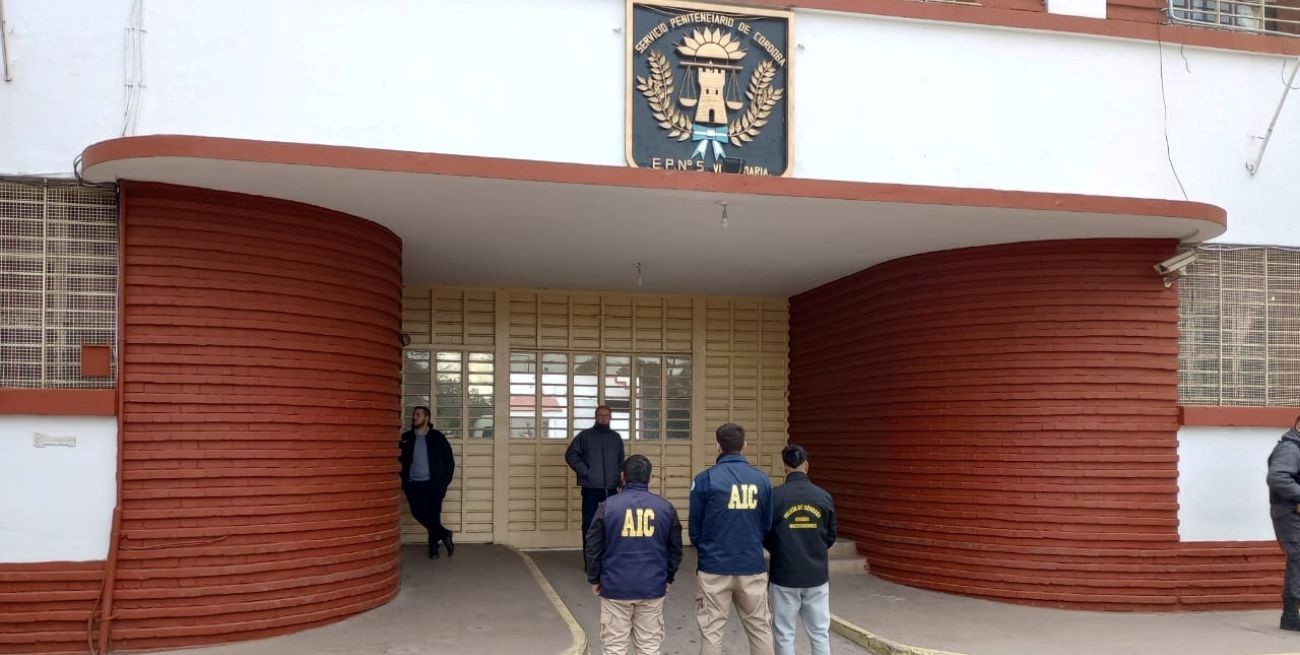 Allanamiento en una cárcel de Córdoba por estafas virtuales en Venado Tuerto