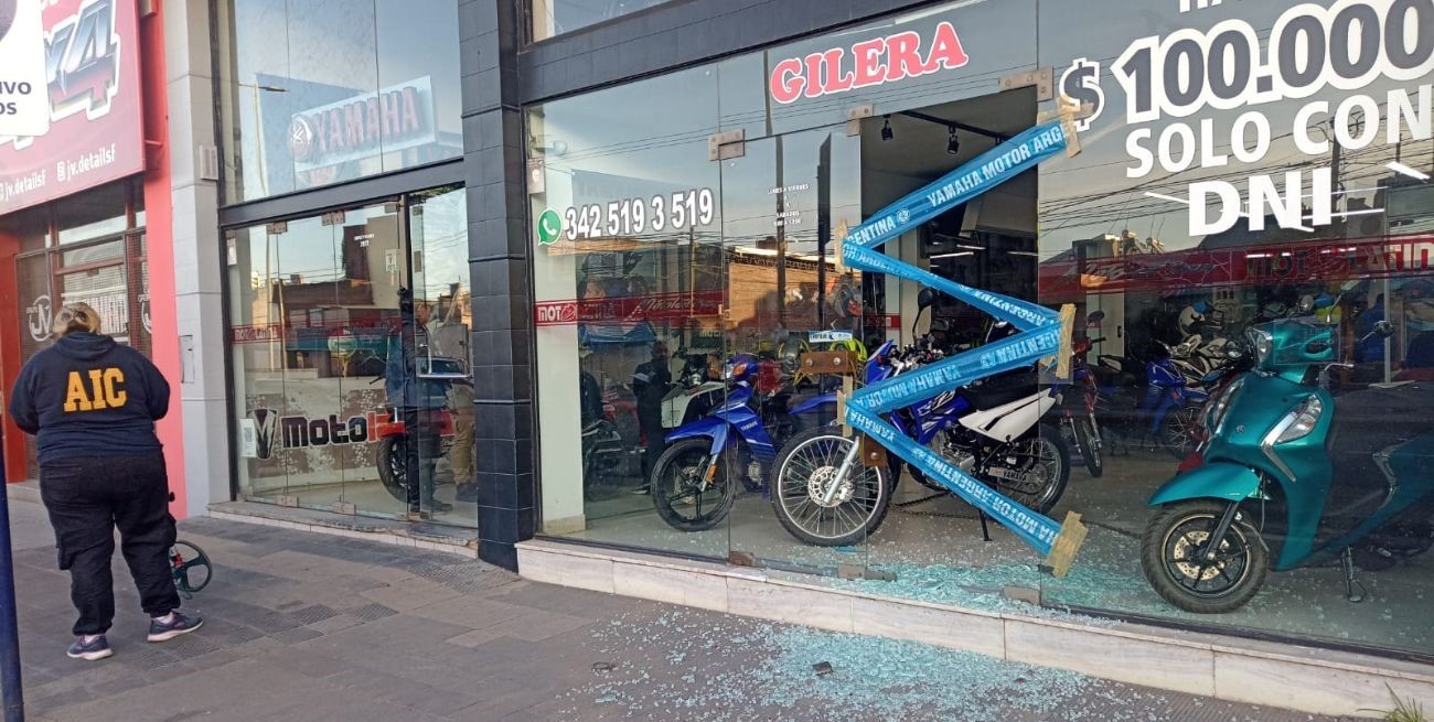 Recuperan tres motos robadas de una concesionaria en Santa Fe