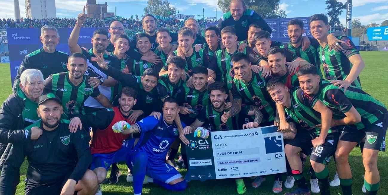 Copa Argentina: San Martín de San Juan venció a Vélez en los penales y avanzó a octavos