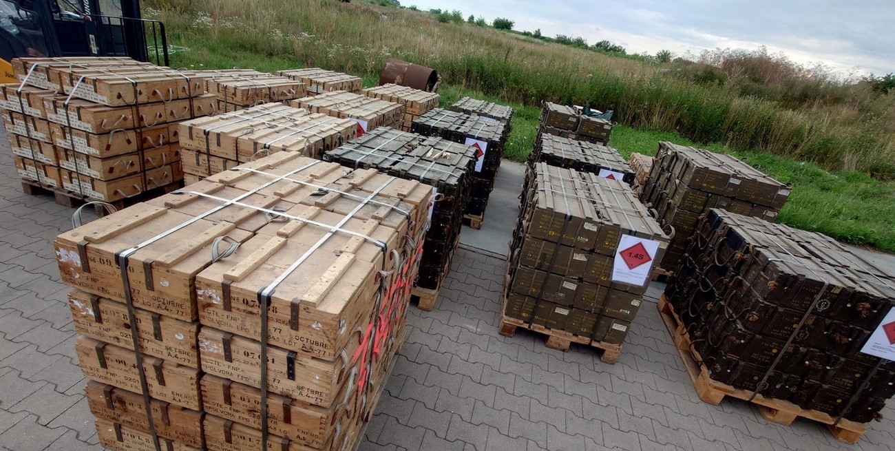 Municiones argentinas en Polonia: el Ministerio de Defensa desconoce cómo llegaron ahí
