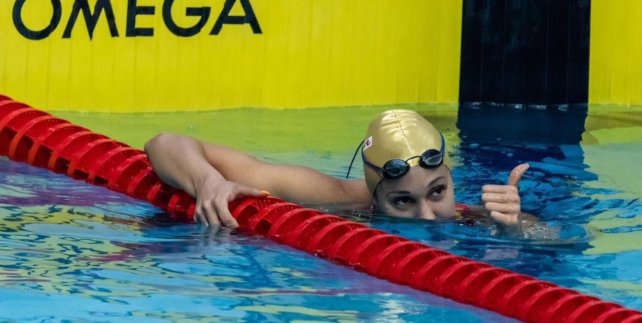 Andrea Berrino quedó eliminada en las semifinales del Mundial de Natación en Japón