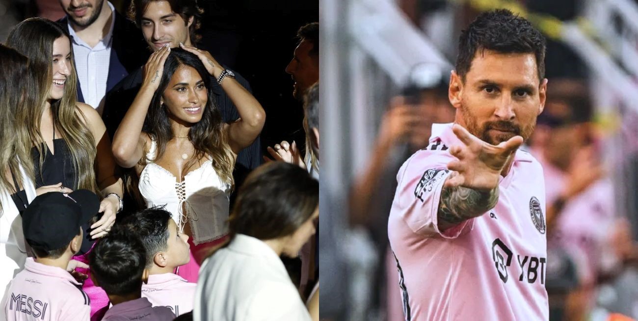 Antonela Roccuzzo reveló el significado del llamativo festejo de Lionel Messi