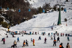 Como cada año, Bariloche fue uno de los destinos más elegidos por los turistas.