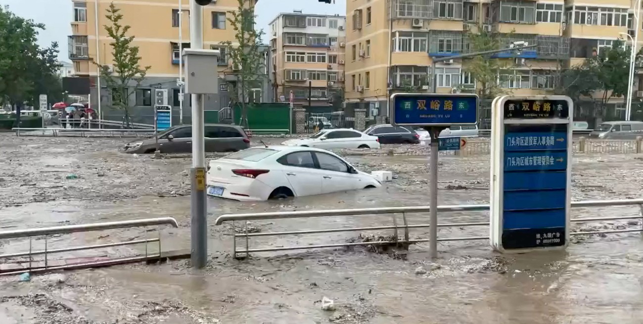 Dos muertos en Beijing tras las inundaciones por fuertes precipitaciones