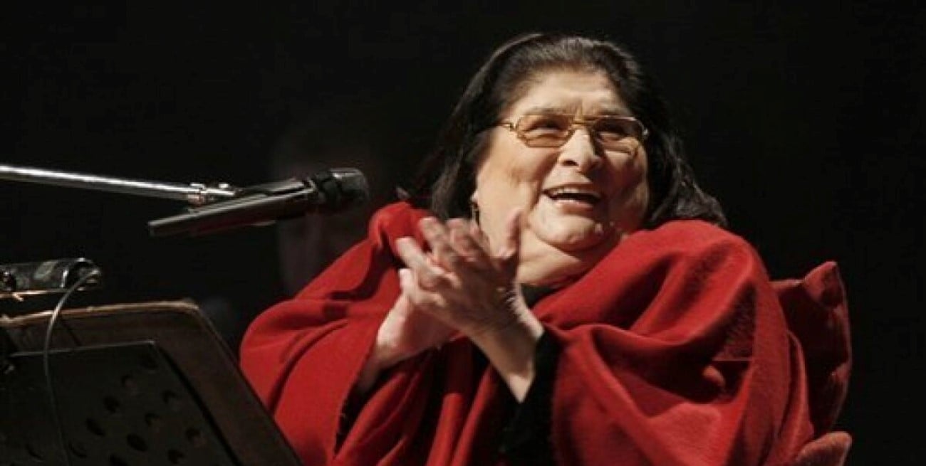 Video: Mercedes Sosa sonó en un remix de la Tomorrowland
