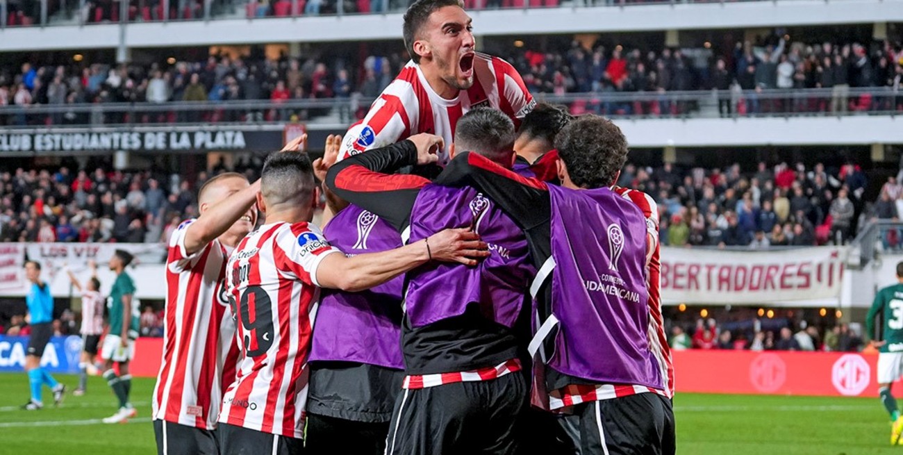 Copa Sudamericana: Estudiantes goleó a Goias en La Plata