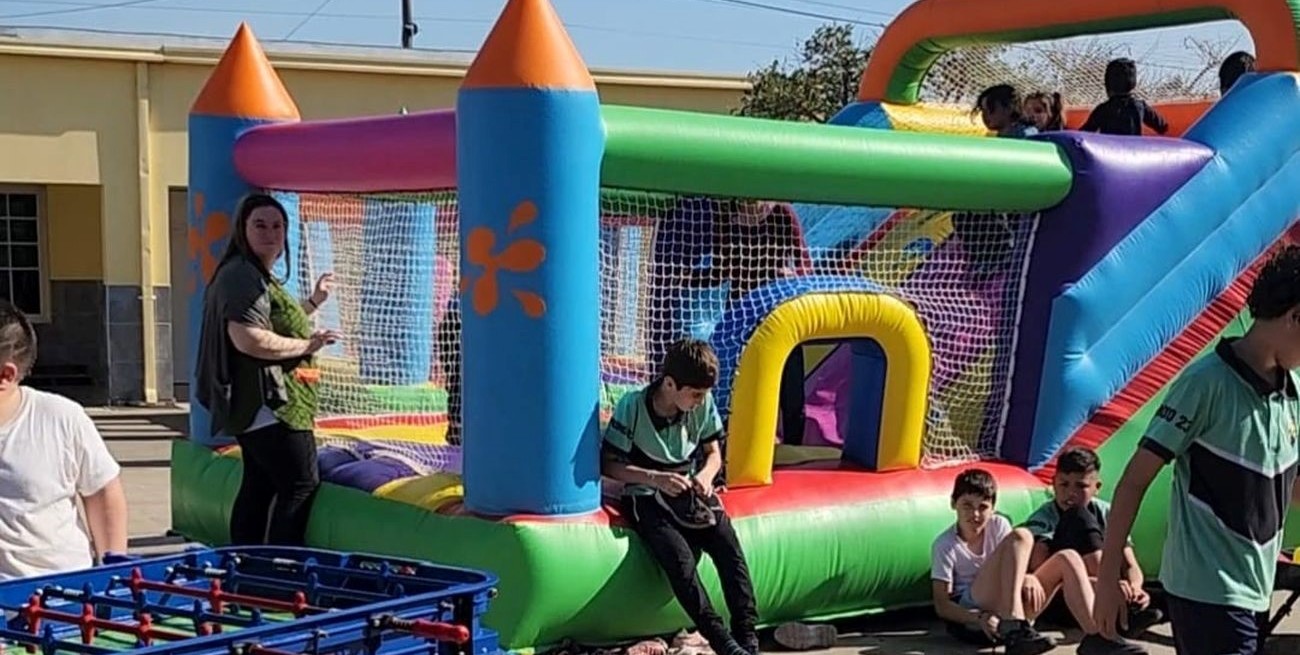 El programa “Un recreo en Positivo” pasó por San Carlos Norte