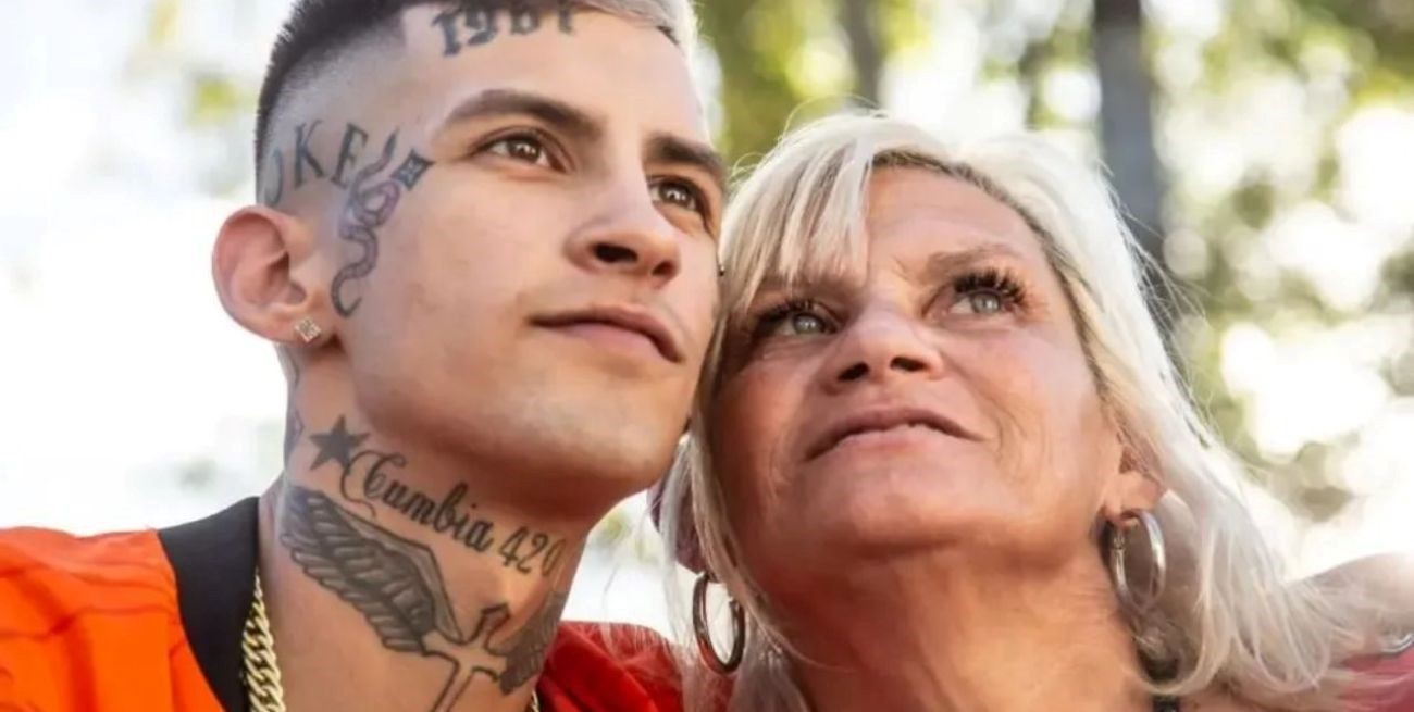 La madre de L-Gante desmintió su cambio físico: "No aumentó 15 kilos"