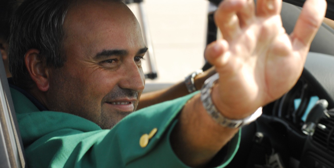 Liberaron al golfista Ángel "El Pato" Cabrera, condenado por violencia de género