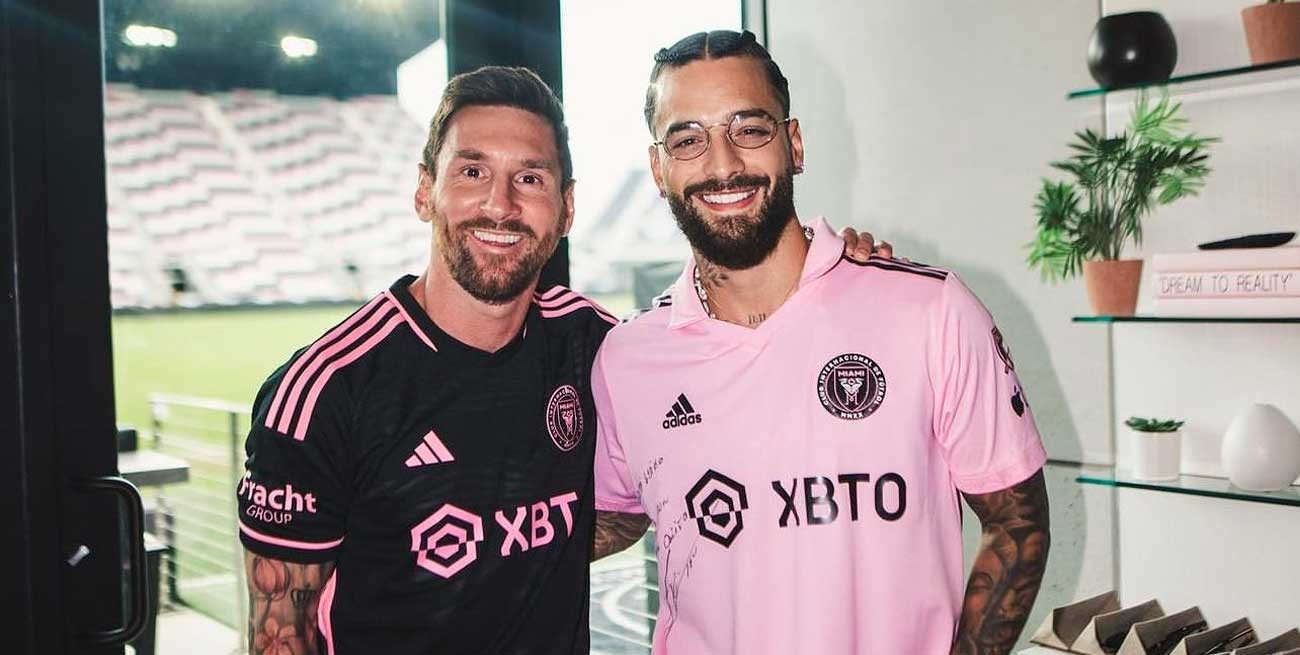 Messi viral: se reunió con Maluma y le dejó un espectacular regalo