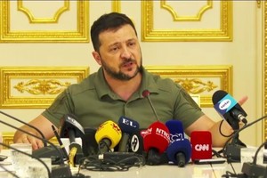 Volodymyr Zelenskyy y una entrevista en la que abordó diferentes temas.