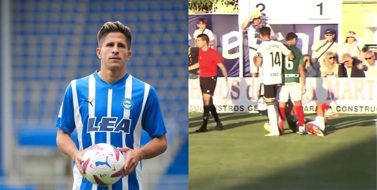 Video: la impresionante lesión que sufrió uno de los hijos del "Cholo" Simeone 