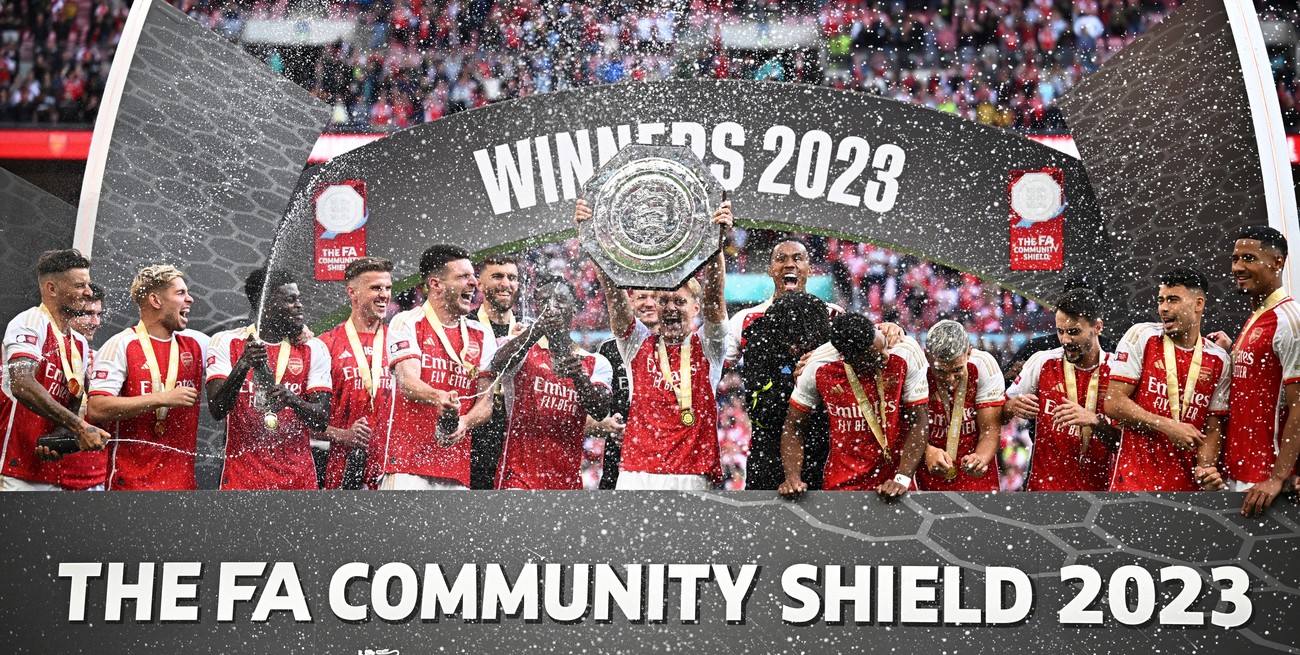 Arsenal derrotó a Manchester City por penales y se quedó con la Community Shield