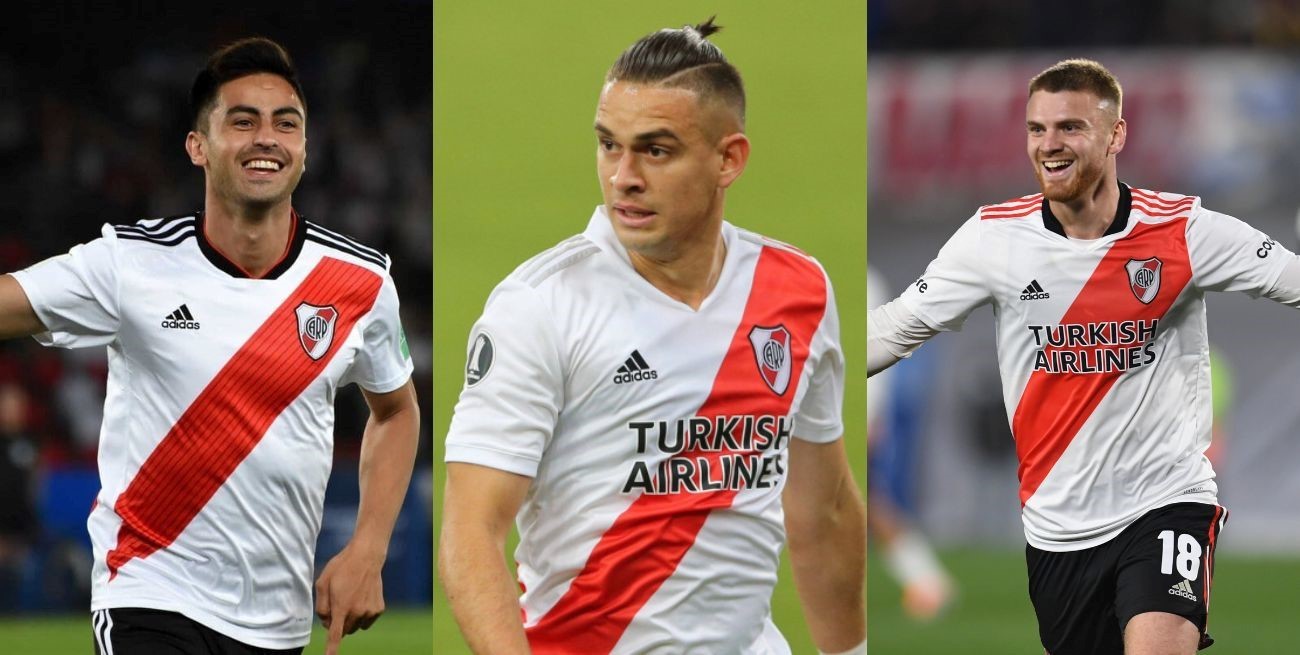 River: "Pity" Martínez y Santos Borré a un paso de volver y Beltrán a punto de irse
