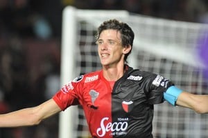 Germán Conti, el ex marcador central sabalero que actualmente está jugando en el Lokomotiv de Moscú.