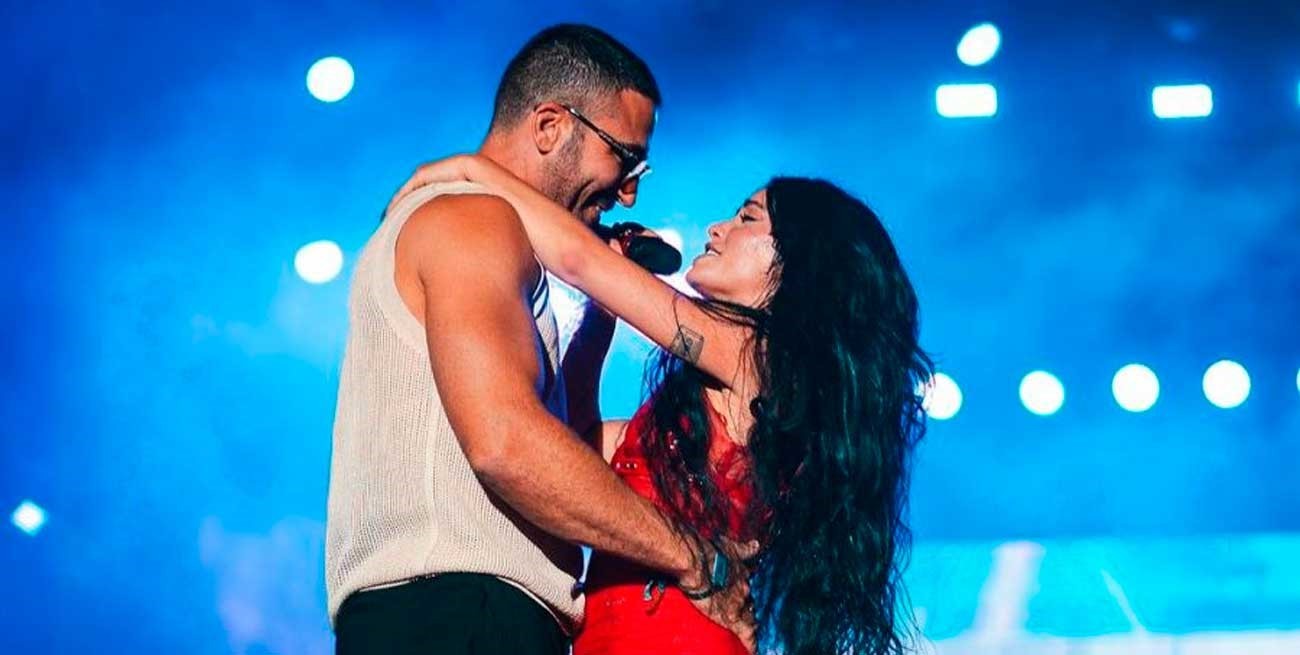 Lali Espósito a los besos con el español Miguel Ángel Silvestre