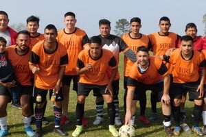 Este buen equipo viene de vencer a Lamadrid Materiales. Gentileza: Camilo Gutiérrez