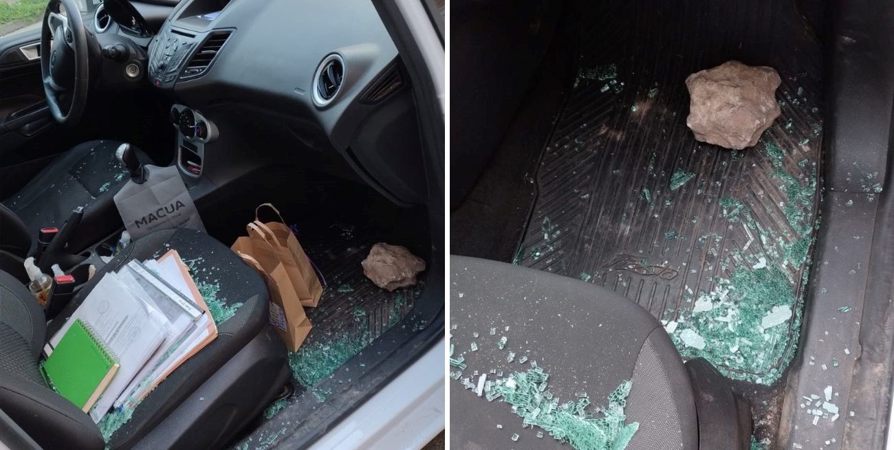 Piedrazo: madre e hija sufrieron un violento robo en Perón e Iturraspe