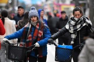 El frío continuaría hasta la mitad de la semana que comienza. Crédito: El Litoral