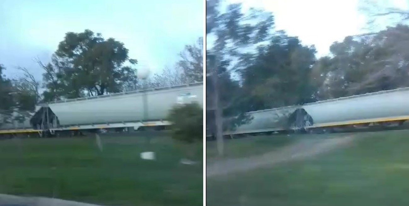 Descarriló un tren y hubo complicaciones en el tránsito sobre barrio Siete Jefes