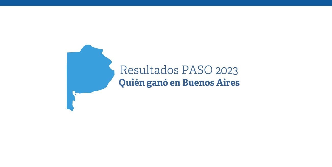 Resultados Elecciones PASO 2023: quién ganó en provincia de Buenos Aires