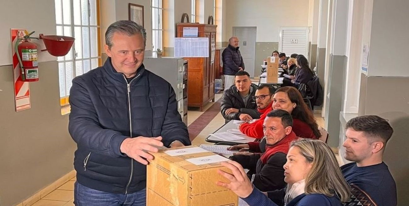 Votó Adán Bahl: "Estoy orgulloso de ser entrerriano"