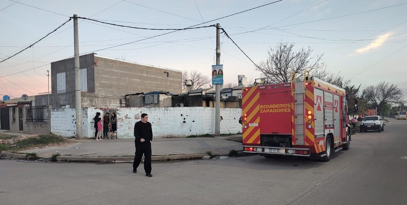 Conflicto familiar derivó en un incendio intencional: dos detenidos