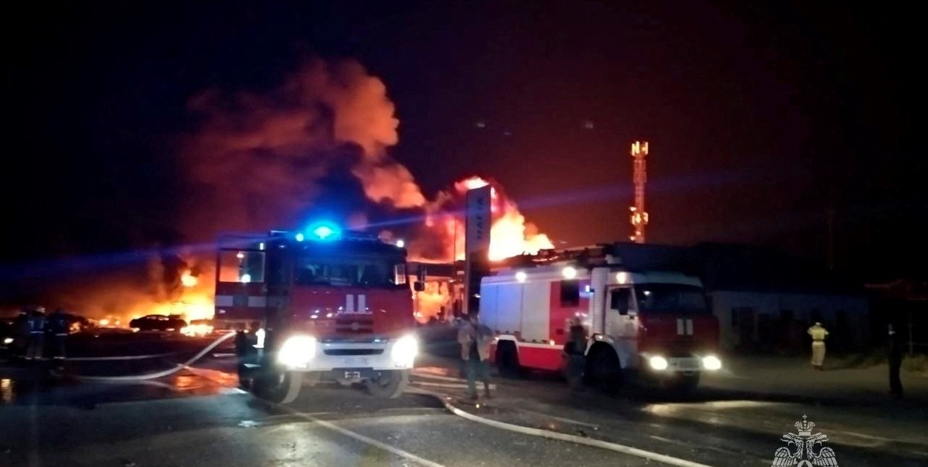Rusia: explotó una estación de servicio y murieron 12 personas