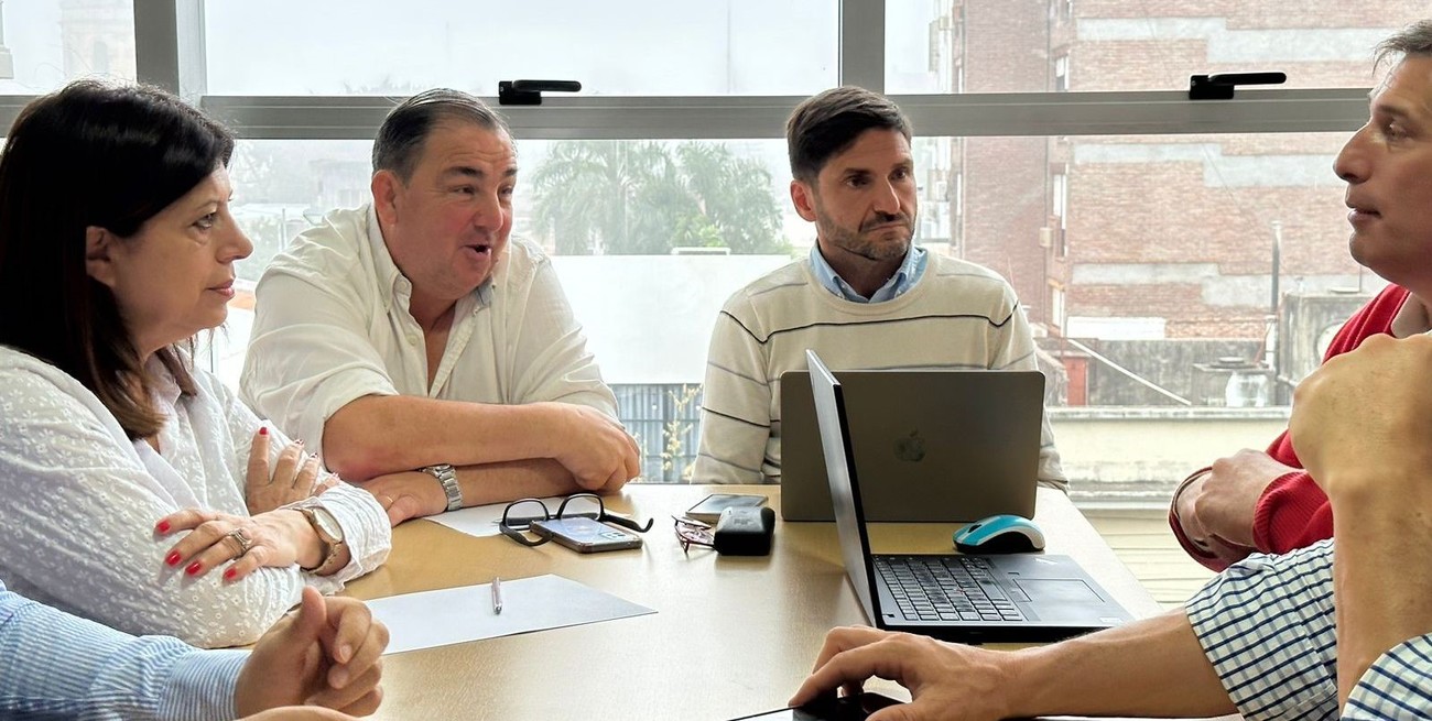 Pullaro y Poletti analizaron la situación económica de la ciudad de Santa Fe y la región