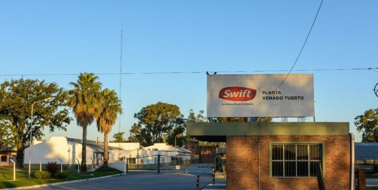 Swift paraliza la faena en sus plantas del Gran Rosario y Venado Tuerto por falta de hacienda