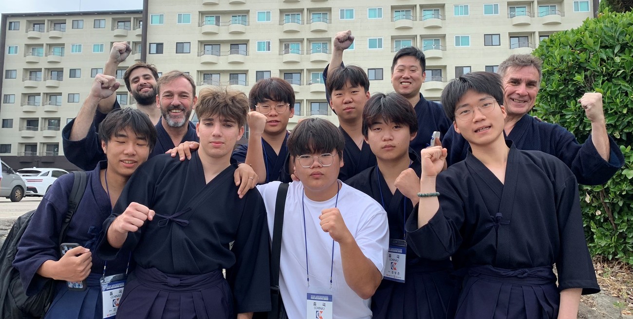 Kumdo: santafesinos compitieron en Corea