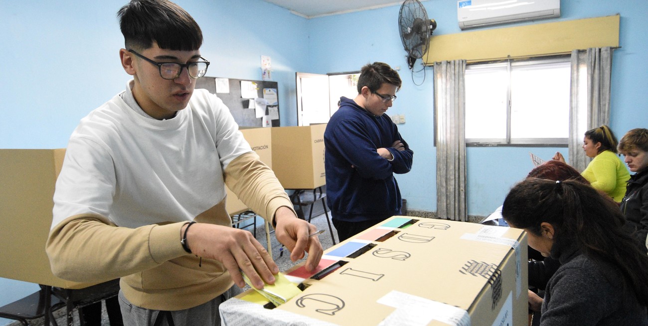 El debut del Voto Joven en Santa Fe cosechó un 40% de participación 