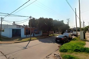 La zona donde se produjo el violento hecho.