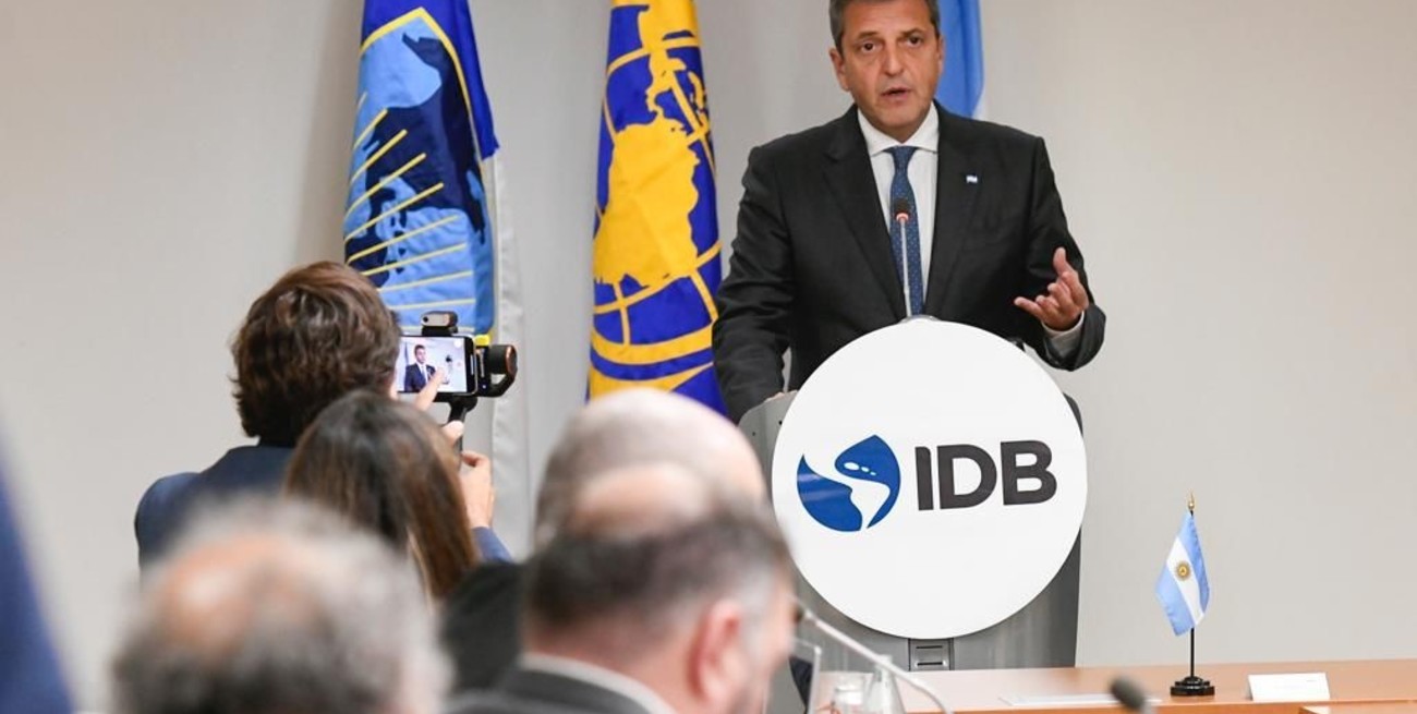 Massa anunció que llegarán US$ 1.300 millones adicionales