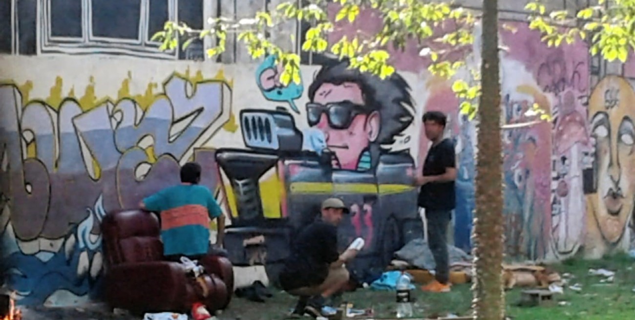 Marginales, adictos y violentos; explosivo combo en el ex Jardín Botánico