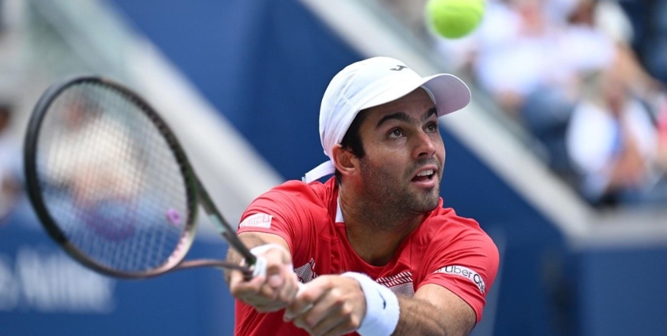 Facundo Díaz Acosta no pudo con John Isner y quedó eliminado del US Open