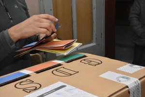 La elección se llevará a cabo con boleta única. Archivo - Flavio Raina.
