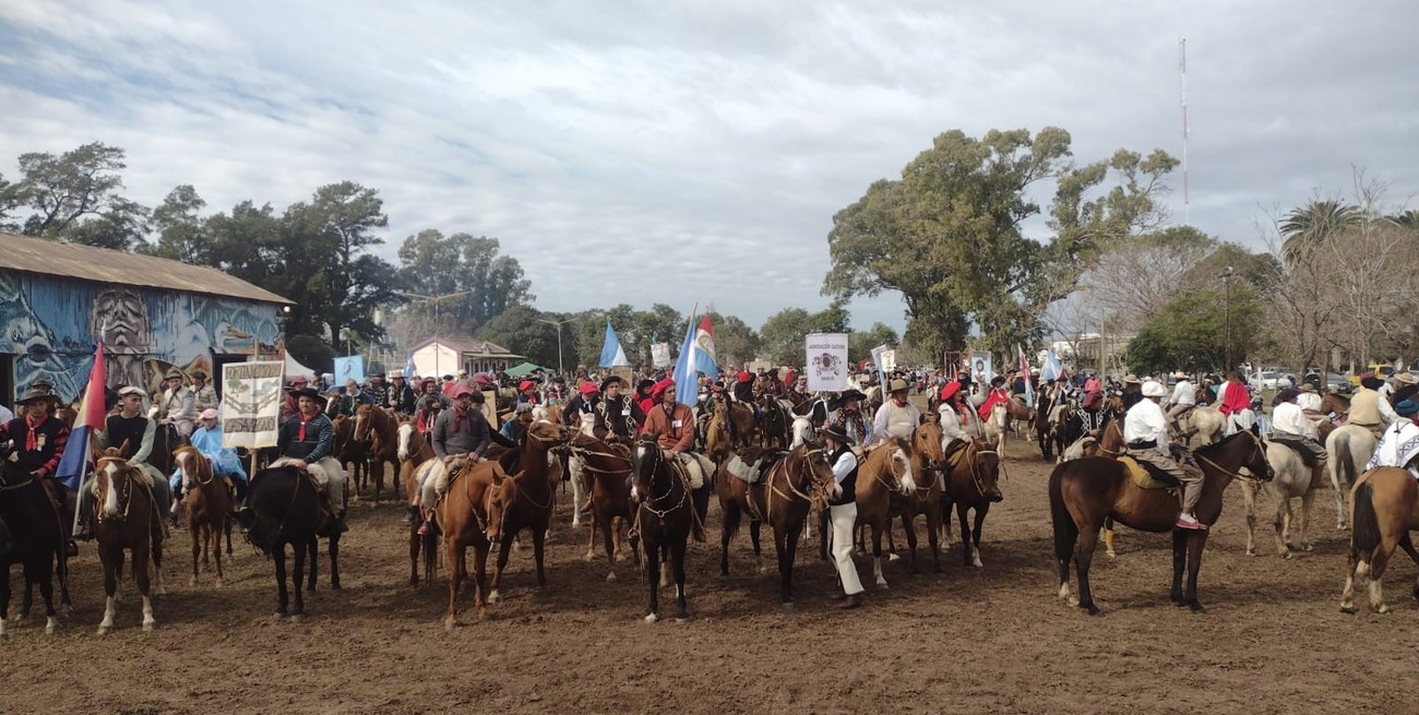 Monje vivió un gran Encuentro de Destrezas Criollas y costumbrismo