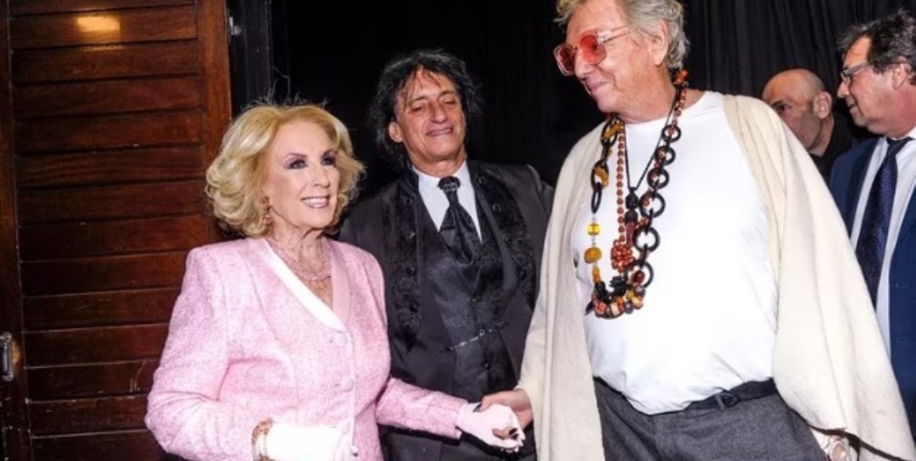 Mirtha Legrand fue a ver Drácula, el musical