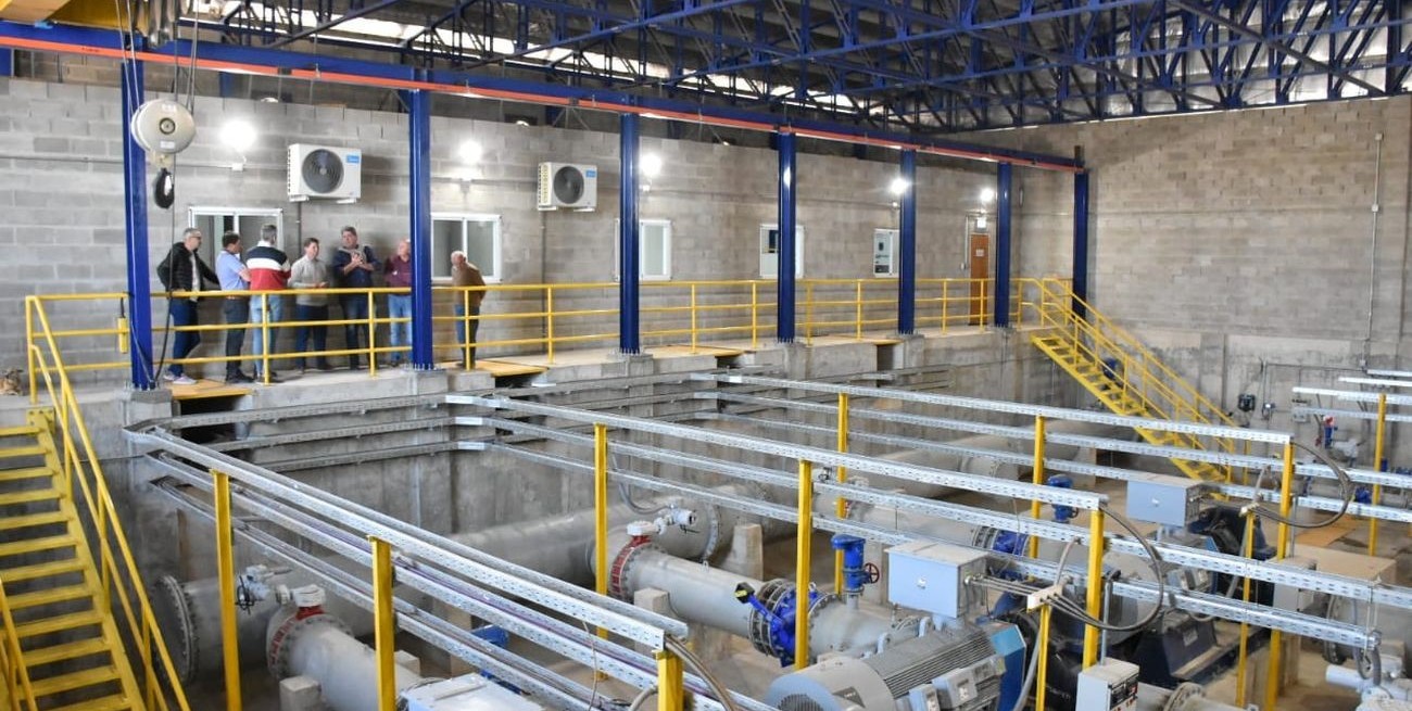 San Carlos Norte: pruebas finales para la habilitación del acueducto