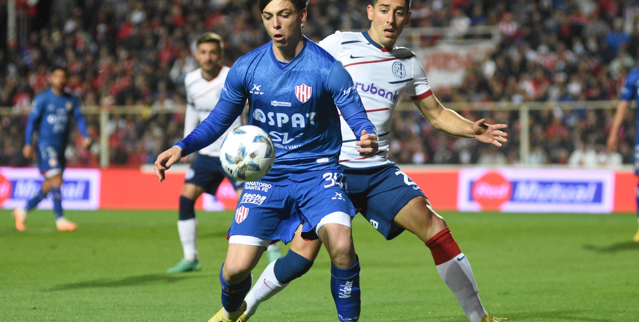 Unión rescató un empate ante San Lorenzo en Santa Fe