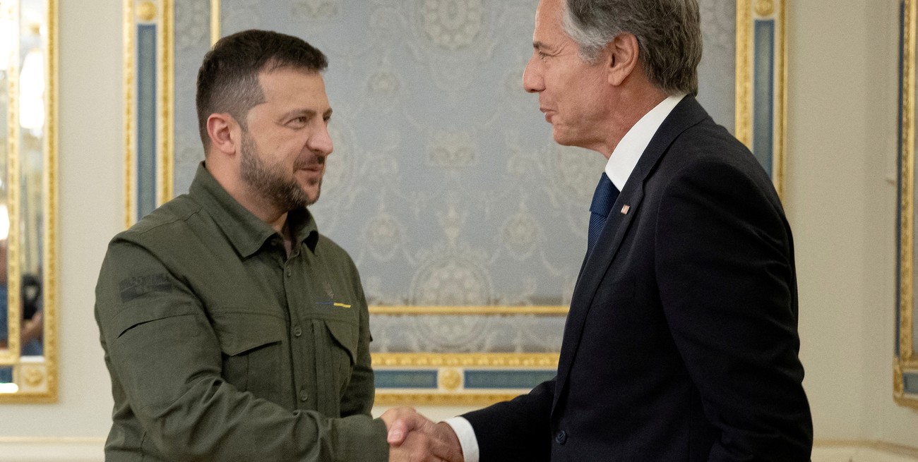 Blinken anunció una ayuda de 1.000 millones de dólares para Ucrania