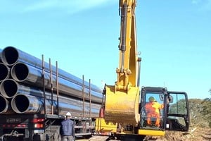 El proyecto comprende la construcción de nueve estaciones de bombeo a lo largo de más de 360 kilómetros de cañerías. Crédito: GSF