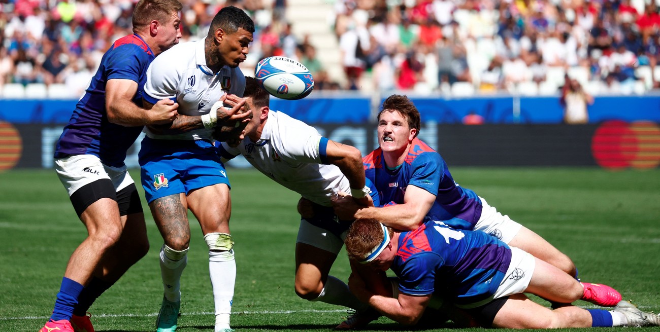Mundial de rugby: Italia no tuvo problemas en golear a Namibia 