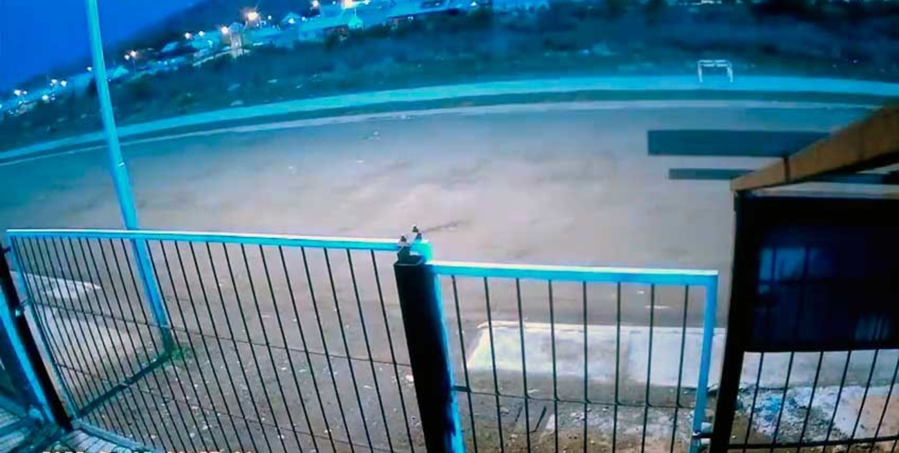 Sorpresa en Bariloche: una bola de fuego iluminó unos segundos la noche