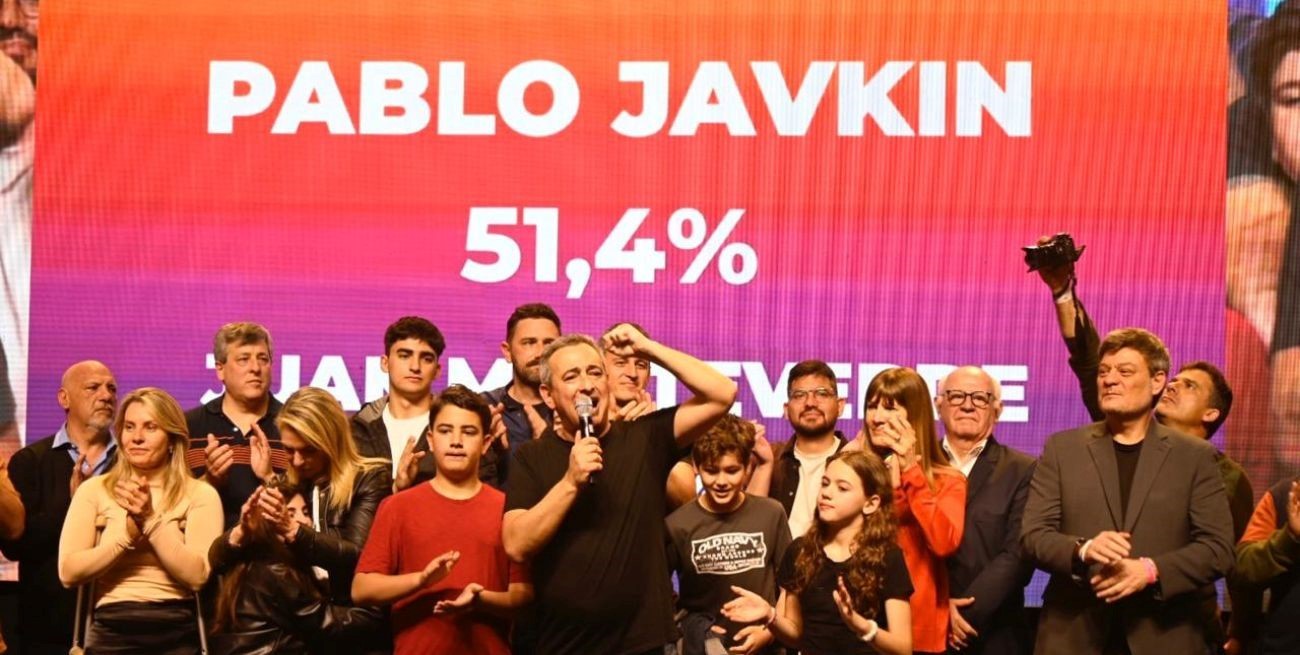 Javkin salió a cantar victoria: "Hoy nacen los buenos vientos"