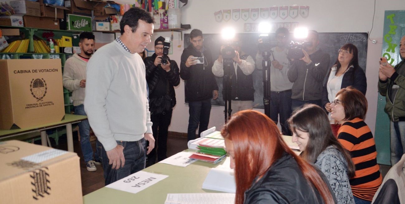 Votó Martínez Kerz: "Hoy se elige el destino de los próximos cuatro años"